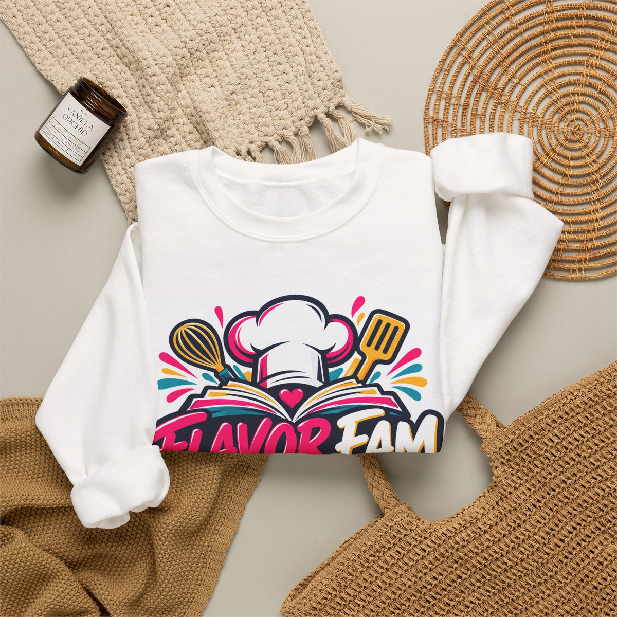 Flavor Fam Academy Crewneck Sweatshirt